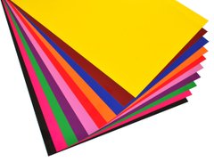 Набір кольорового картону крейдованого А3 (10 арк)