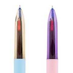 Ручка гелева Yes Vector 0.5 мм автоматична 4 кольори