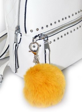 Брелок YES з пушком &ldquo;Yellow Fluffy&rdquo;