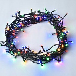 Электрогирлянда Yes! Fun Нить 120 LED, разноцветная, 8,4м, 8 режимов мигания