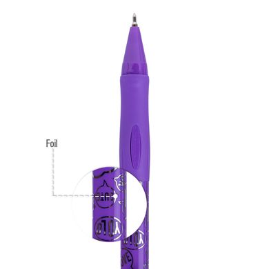 Ручка YES кульково-масляна «Cool», автоматична 0,5мм, синя