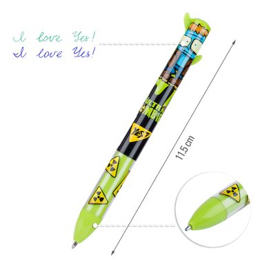 Ручка шариковая YES "Zombie", 1,0 мм, 2 цветов