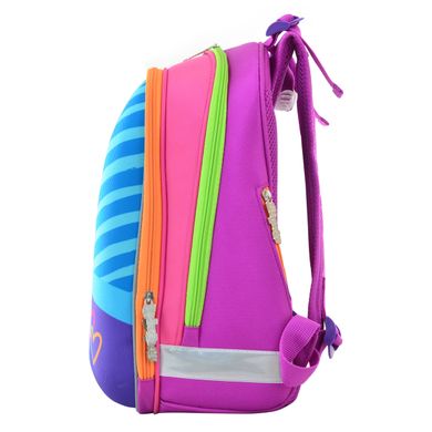 Рюкзак шкільний каркасний 1 Вересня H-12 Bright colors, 38*29*15