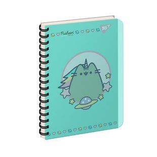 Тетрадь для записей YES В6 144 листа пл.обл. Pusheen