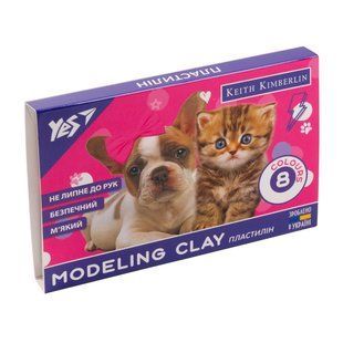 Пластилін YES 8 кол. 160г Keith Kimberlin