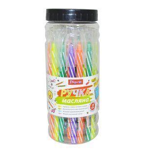 Ручка 1Вересня шар/масл "Spin 6" синяя