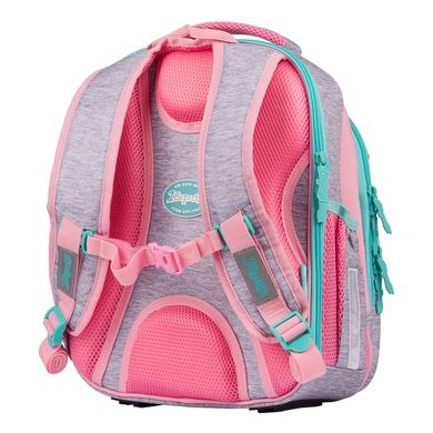 Рюкзак школьный 1Вересня S-106 "Best Friend", розовый/серый