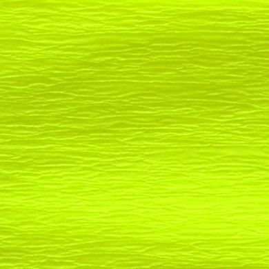 Папір гофрований 1Вересня флуоресцентний жовтий 20% (50 см * 200 см)