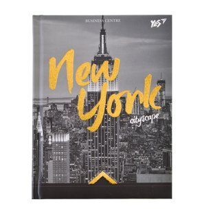 Блокнот А6 64 Кл. YES 7БЦ Gorjous New York