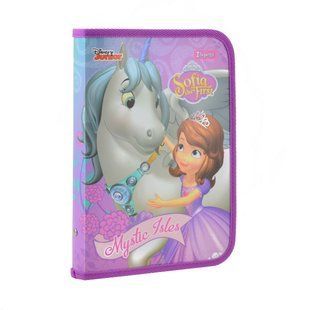 Папка для зошитів пласт. на блискавки В5 "Sofia The First"