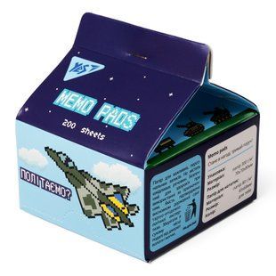 Бумага для записей YES Tetra Pak 8bit UA 200 л., 7*7,5см