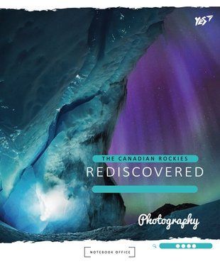 А5 / 48 кл. YES Ірідіум Polar view, зошит