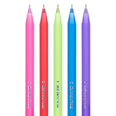 Ручка 1Вересня шар/масл "Soft Touch" синяя