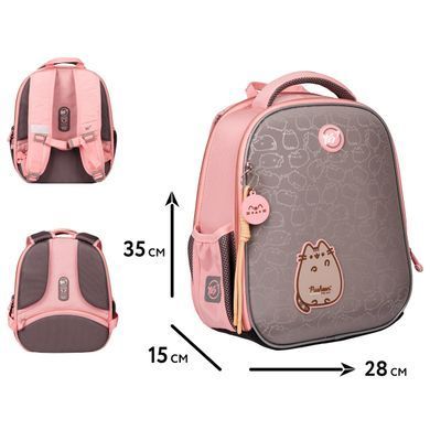 Рюкзак шкільний каркасний YES Pusheen Fatty H-100