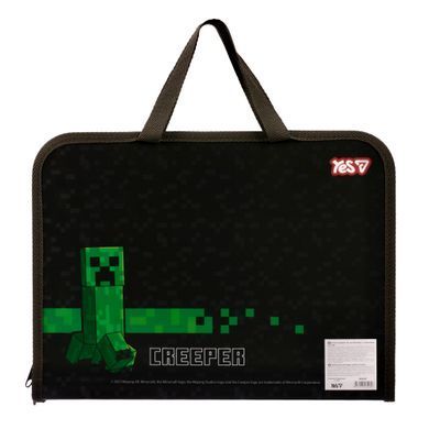 Папка-портфель Yes FC на молнии Minecraft Mining