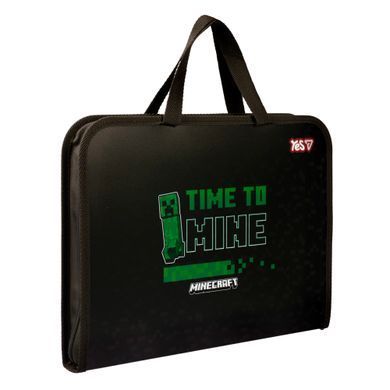 Папка-портфель Yes FC на молнии Minecraft Mining