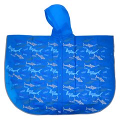 Дождевик-пончо YES со светоотражающим кантом «Акулы»