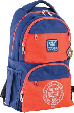 Рюкзак подростковый YES OX 233, сине-оранжевый, 31*46*17