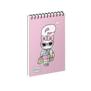 Тетрадь для записей Yes Esther Bunny: Stay Chic А7 80 листов