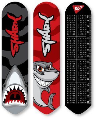Закладинка 2D YES Shark