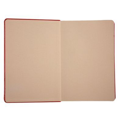 Ежедневник А5 Leo Planner датированный 2026 "Aldento", интегральный, красный, 368 страниц