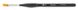 Кисть худож. синтетика "Santi Sensation", короткая ручка с изгибом, плоская, №4. 1 из 2