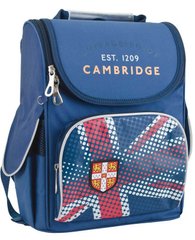 Рюкзак школьный каркасный YES H-11 Cambridge blue, 34*26*14
