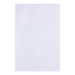 Фоаміран ЕВА білий з гліттером, з клейовим шаром, 200*300 мм, товщина 1,7 мм, 10 листів