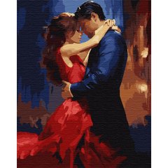 Картина по номерам SANTI Танец про любовь 40х50