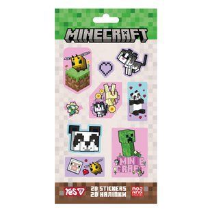 Набір наліпок 2D Yes Minecraft Spring