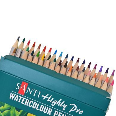 Набір акварельних олівців "Santi Highly Pro", 36 шт