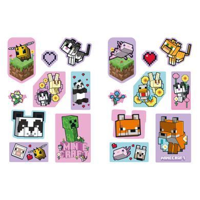 Набор наклеек 2D Yes Minecraft Spring