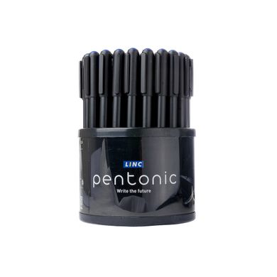 Ручка шар/масл "Pentonic" стенд 50 шт, микс цветов 0,7 мм "LINC"