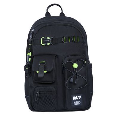 Рюкзак шкільний Yes Just Black TS-43L