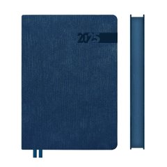 Ежедневник А5 Leo Planner датированный 2025 Boss синий 368 стр