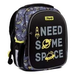 Рюкзак школьный 1Вересня S-107 "Space", черный