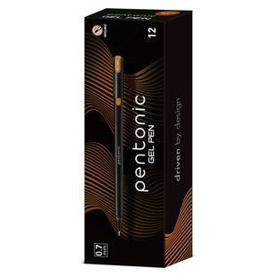 Ручка гелевая LINC Pentonic 0,7 мм оранжевая
