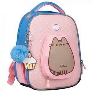 Рюкзак школьный каркасный Yes Pusheen H-100
