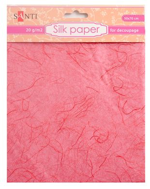 Шовковий папір, рожевий, 50*70 см