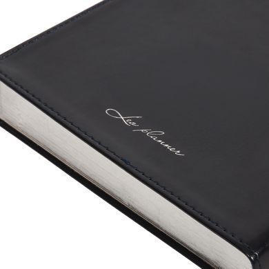 Ежедневник А5 Leo Planner датированный 2026 "Aldento", интегральный, темно-синий, 368 страниц