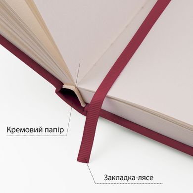 Скетчбук SANTI для графики 18х18см 80 л. твердая обложка PU 110г/м2сливовий