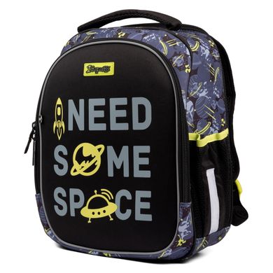 Рюкзак школьный 1Вересня S-107 "Space", черный