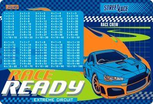 Подложка для стола 1Вересня детская "Street race" (табл.умножения)