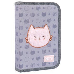 Пенал твердий Yes одинарний з клапаном Cat Yes HP-03