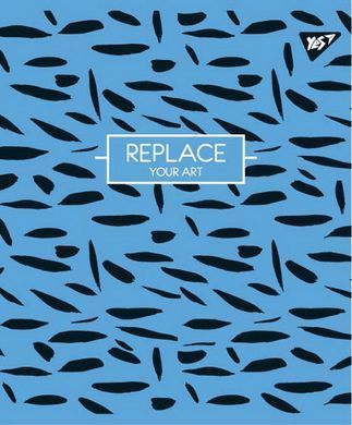 Зошит для записів А5/96 лін. YES "REPLACE" мат. ВДЛ+пантон+ембосінг