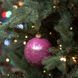 Новогодний шар Novogod'ko, стекло, 12 см, розовый, глянец, мрамор 2 из 2