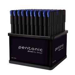 Ручка гелевая "Pentonic" дисплей 100 шт, синяя 0,6 мм "LINC"