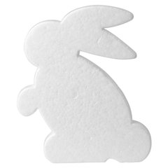 Пенопластовая заготовка плоская SANTI Кролик 1штука 14 см