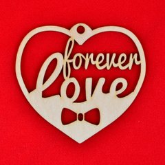 Фигура из фанеры 0.3 "Forever love", 11*10см