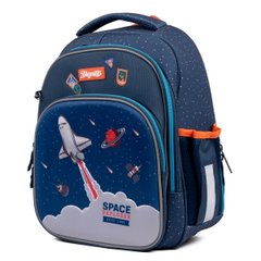 Рюкзак шкільний 1Вересня S-106 "Space", синій